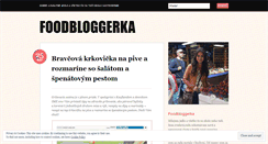Desktop Screenshot of foodbloger.com